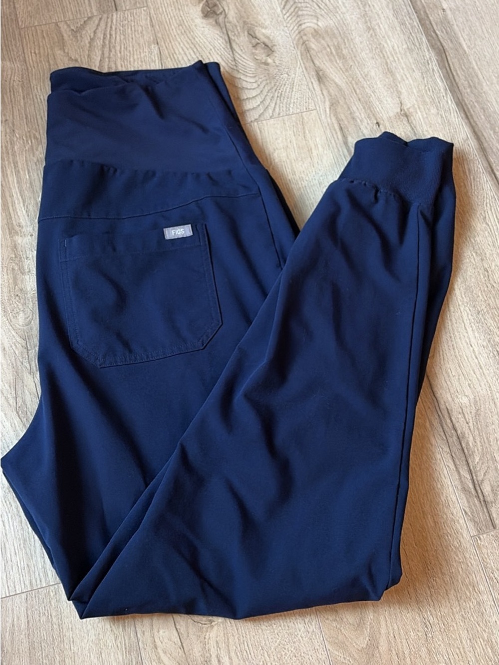 Figs Maternity Zamora Scrub Pants - Navy